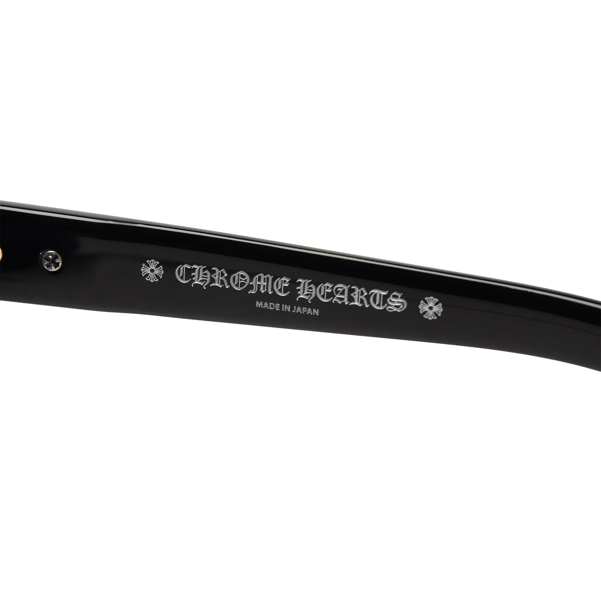 Frame View of Chrome Hearts Miscellanus Black Dark Grey Sunglasses 214336_BK